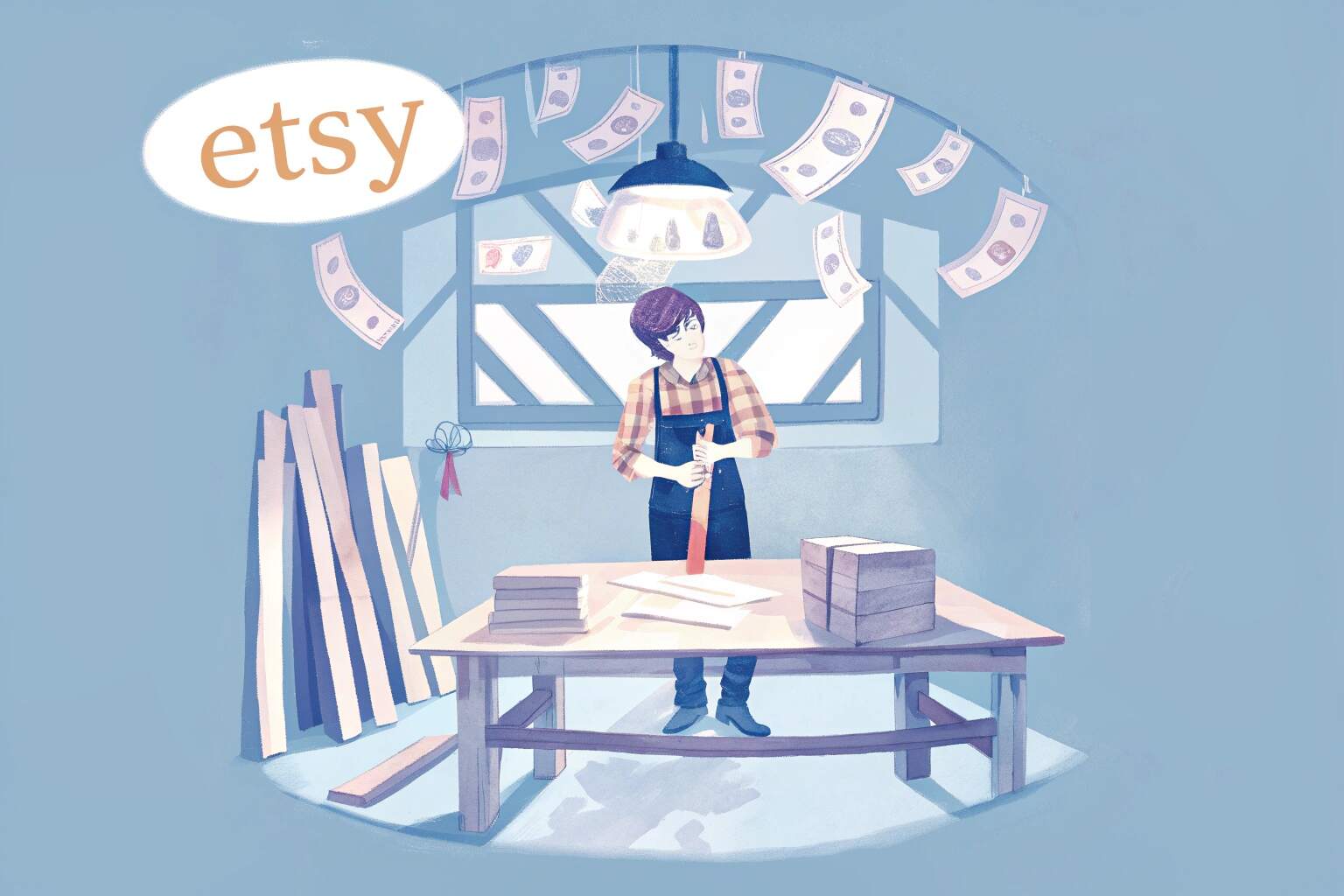 etsy unsaturated woodworking item to sell